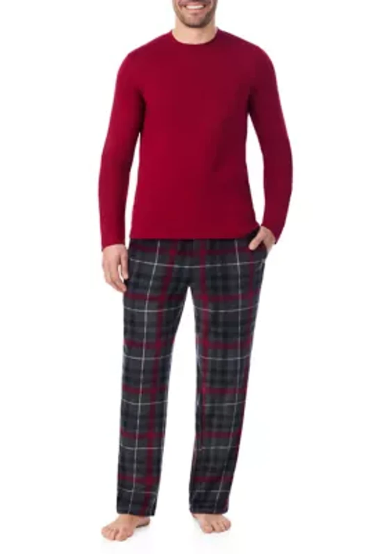 Cabin Fleece PJ Set