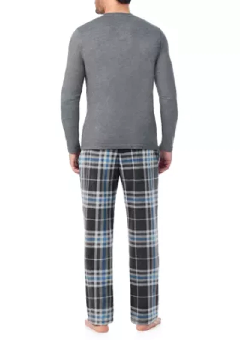 Cabin Fleece PJ Set