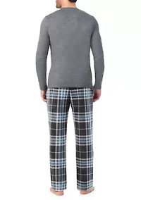 Cabin Fleece PJ Set
