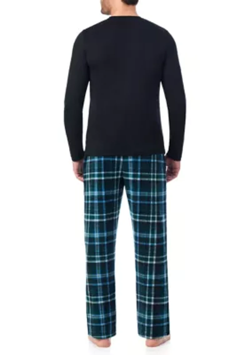 Cabin Fleece PJ Set