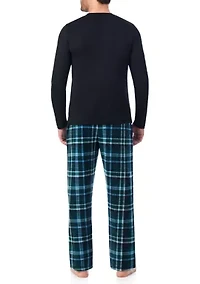 Cabin Fleece PJ Set
