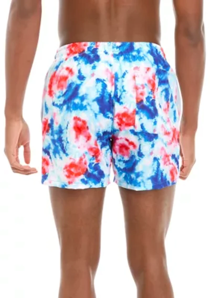 Tie Dye Swim Trunks
