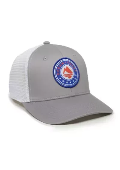 Circle Front Logo Fitted Hat