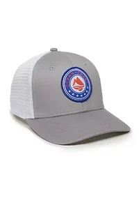 Circle Front Logo Fitted Hat