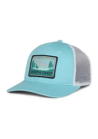 Lake Scene Snapback Hat