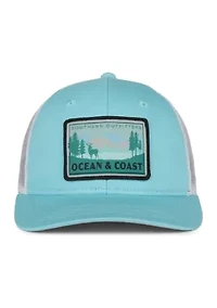 Lake Scene Snapback Hat