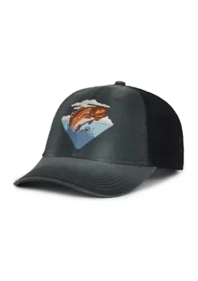 Jumping Fish Snapback Hat