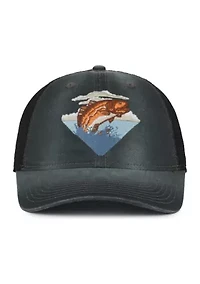 Jumping Fish Snapback Hat