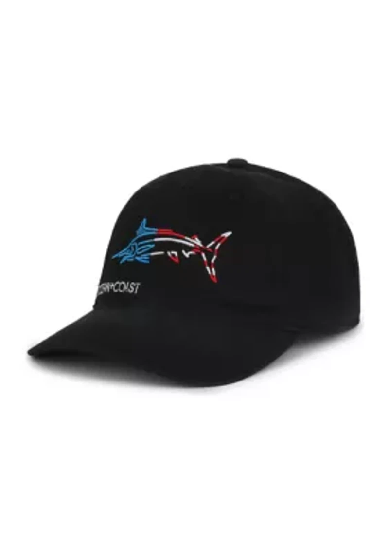 Jumping Marlin Strap Back Hat