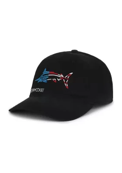 Jumping Marlin Strap Back Hat