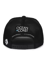 Full Fish Print Snapback Hat