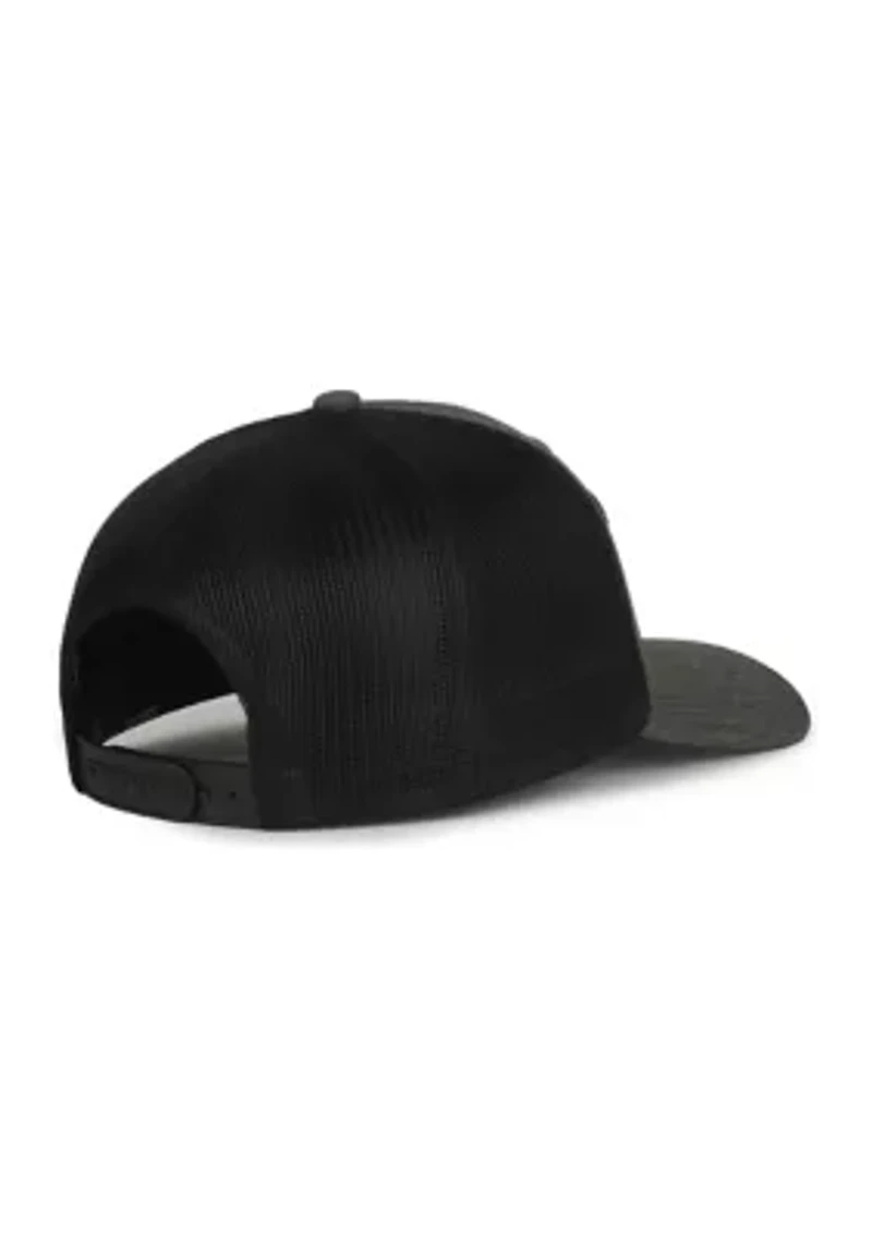Fish Badge Snapback Hat