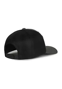 Fish Badge Snapback Hat