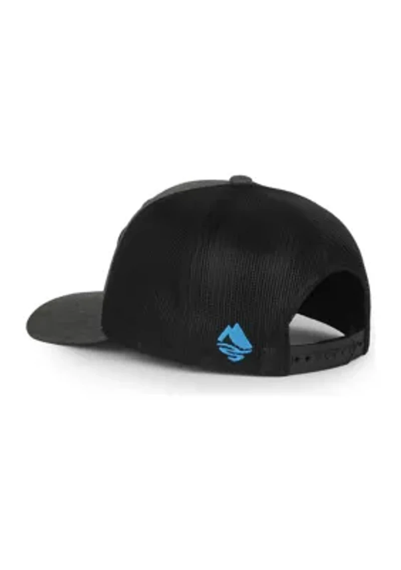 Fish Badge Snapback Hat