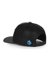 Fish Badge Snapback Hat