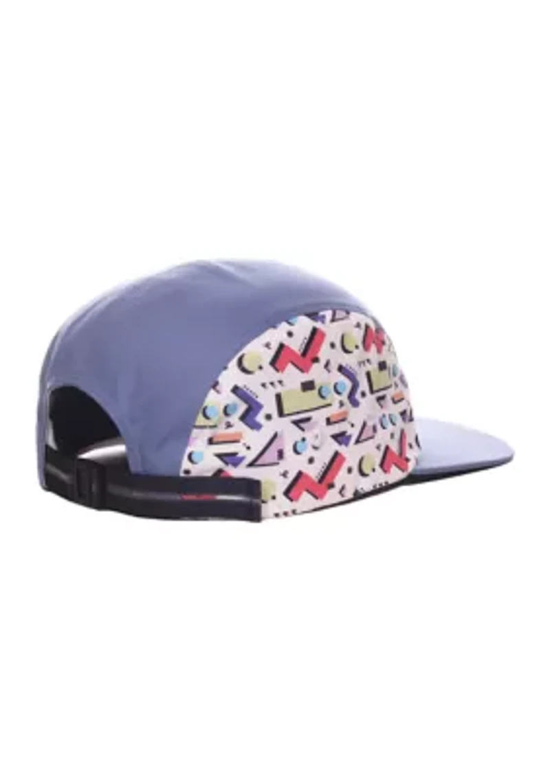 Retro Print 5 Panel Hat 