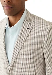 Men's Seersucker Plaid Blazer