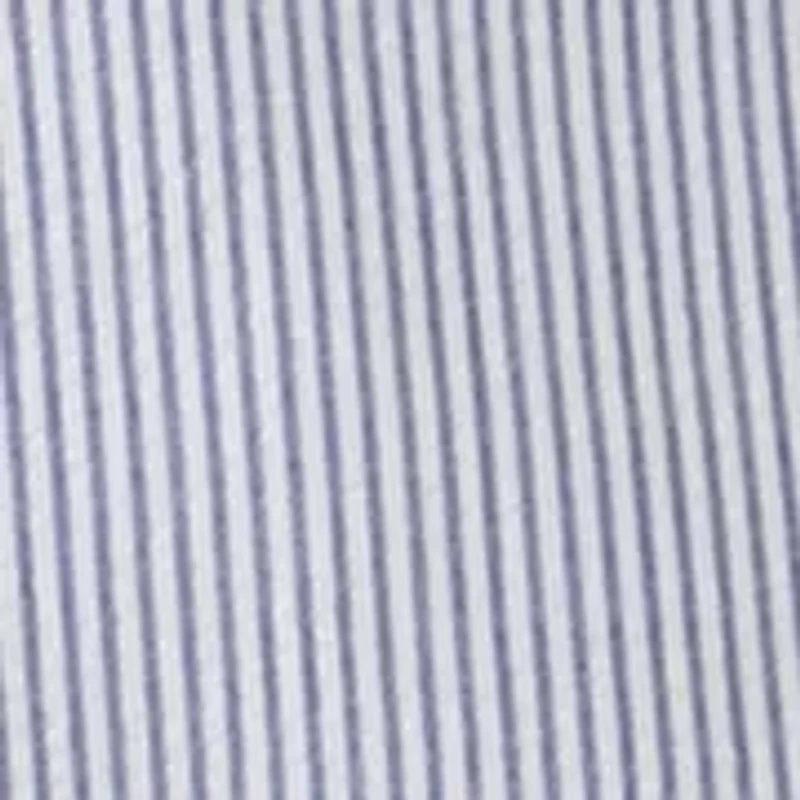 Chambray Seersucker Stripe Suit Separate Jacket