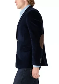 Men's Corduroy and Suede Sport Coat