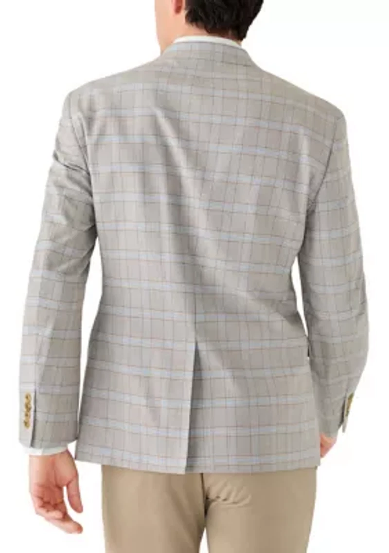 Men's Plaid Blazer
