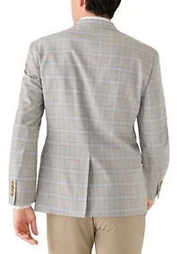 Men's Plaid Blazer