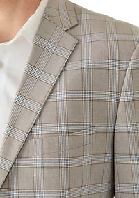 Men's Plaid Blazer