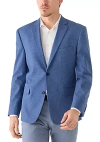 Men's Checkered Blazer