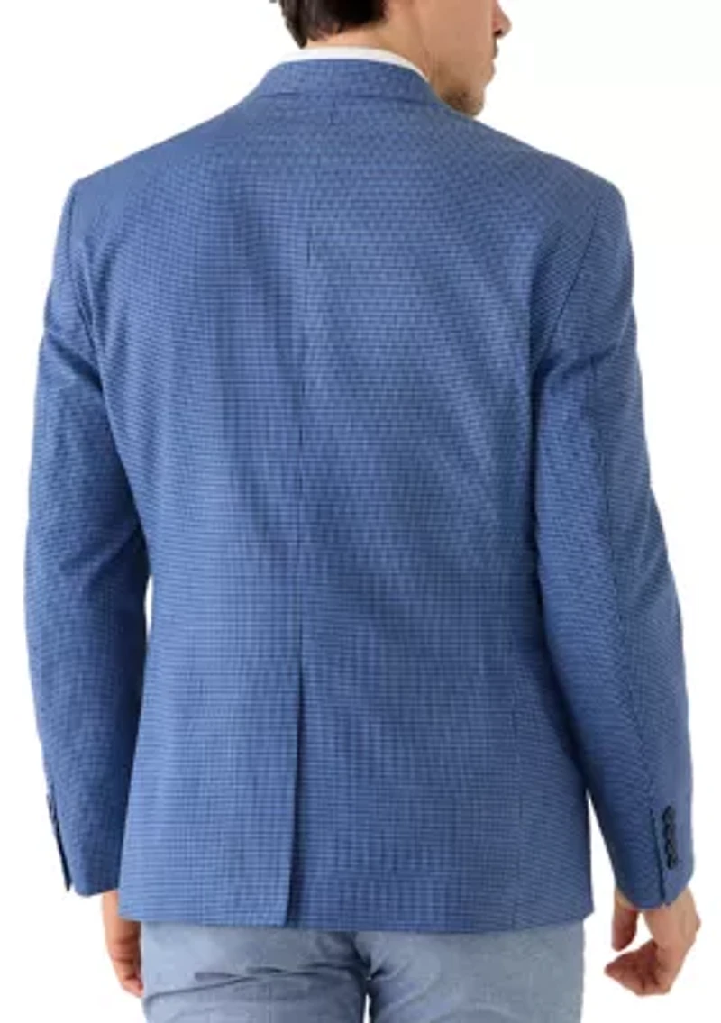 Men's Checkered Blazer