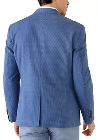 Men's Checkered Blazer