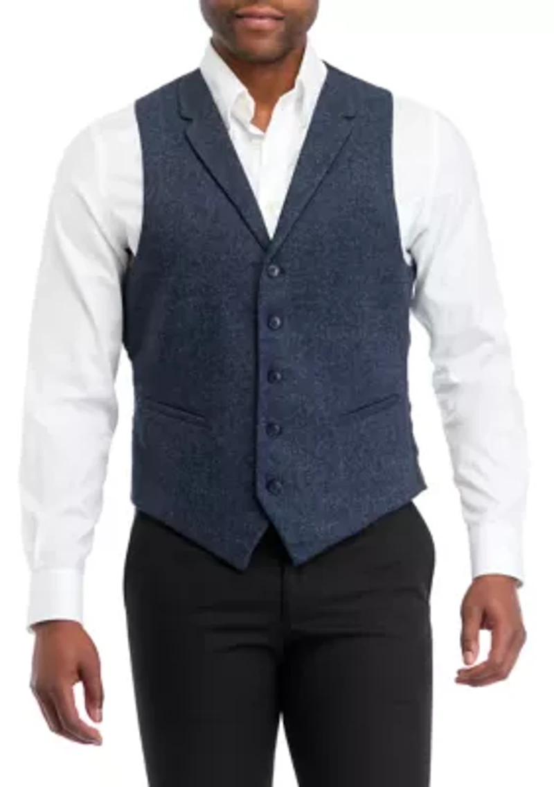 Blue Donegal Vest
