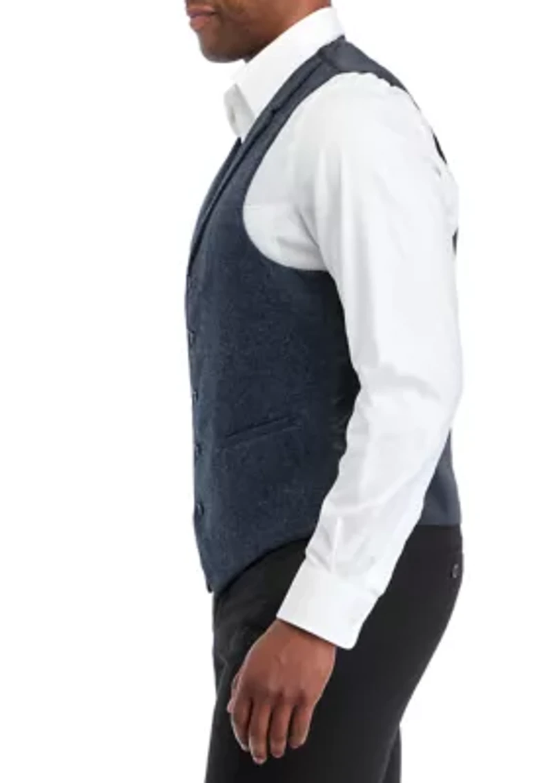Blue Donegal Vest