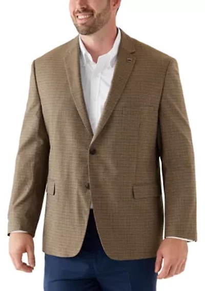 Men's Houndstooth Check Sport Coat