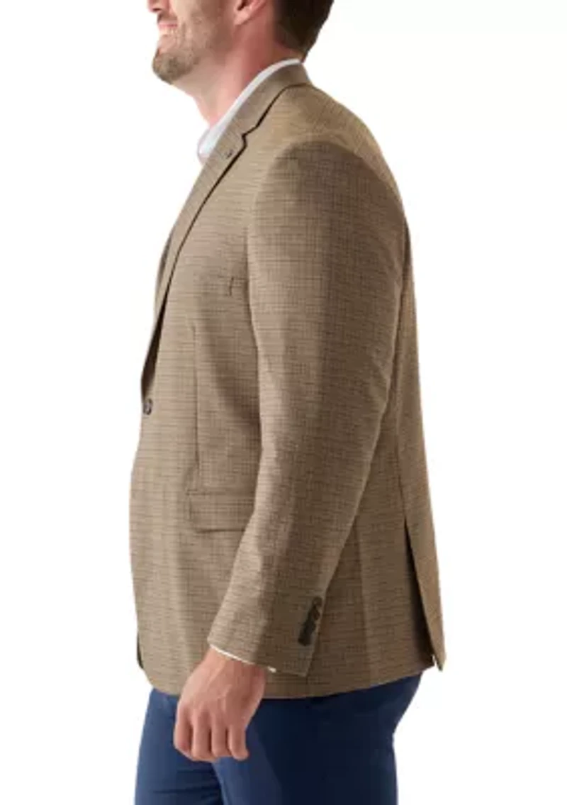Men's Houndstooth Check Sport Coat