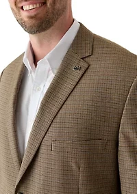 Men's Houndstooth Check Sport Coat