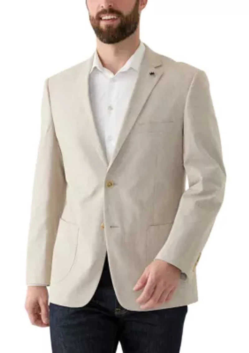 Tan Linen Sport Coat