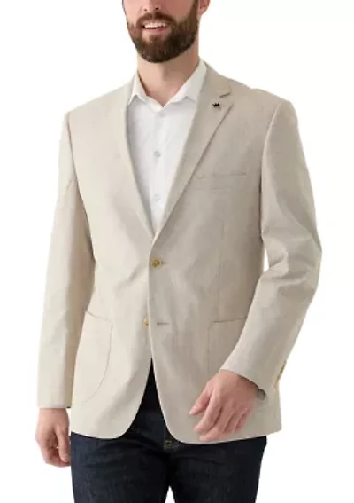 Tan Linen Sport Coat