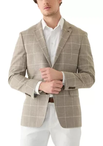 Men's Windowpane Sportcoat