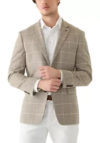 Men's Windowpane Sportcoat