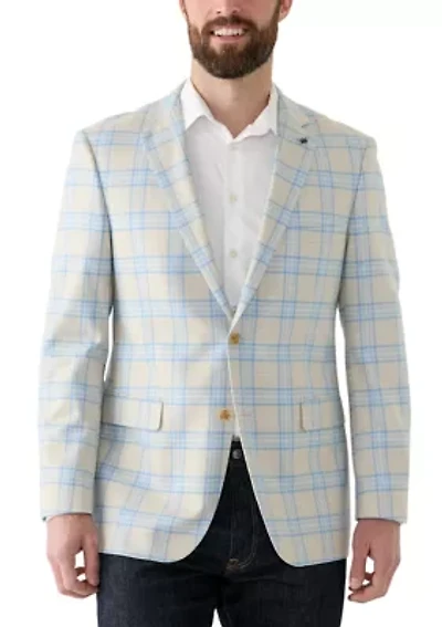 Plaid Suit Separate Jacket