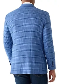Men's Plaid Blazer