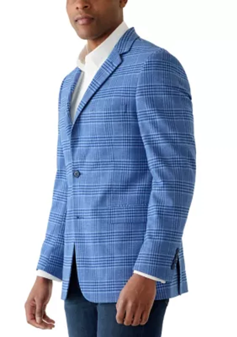 Men's Plaid Blazer