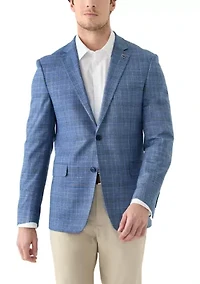 Men's Plaid Suit Jacket