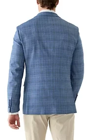 Men's Plaid Suit Jacket