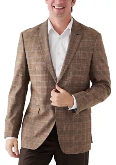 Men's Plaid Blazer