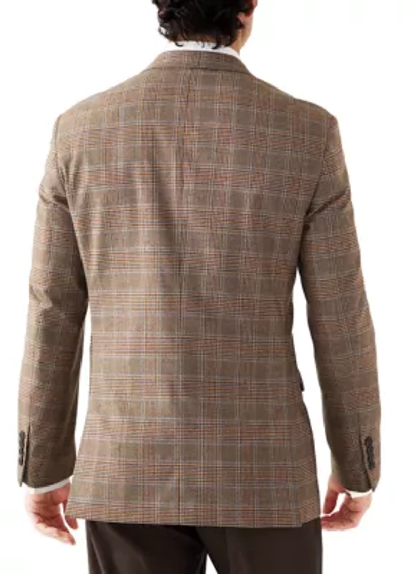 Men's Plaid Blazer