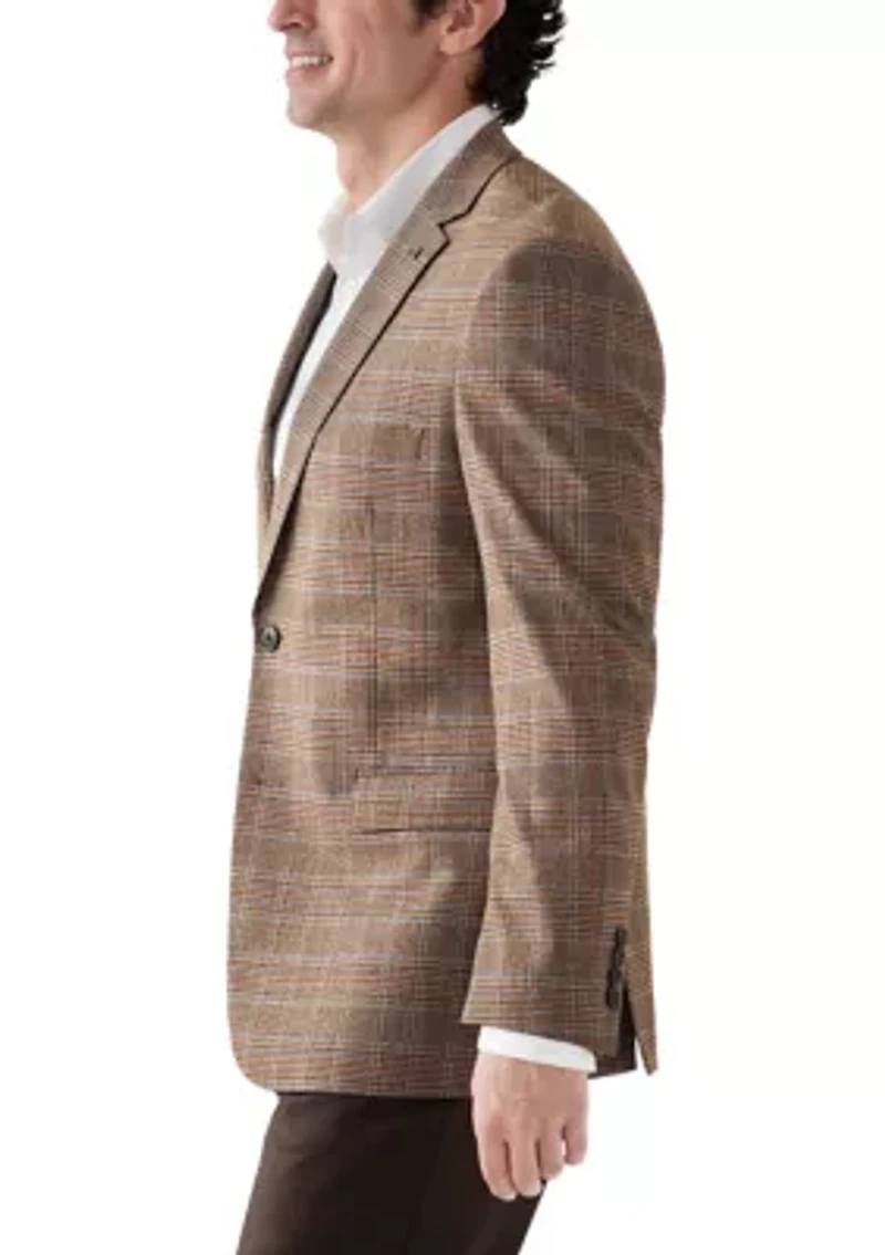 Men's Plaid Blazer