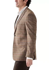 Men's Plaid Blazer