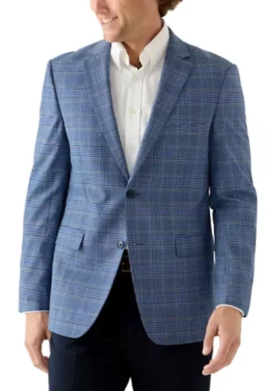 Men's Plaid Blazer