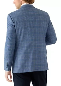 Men's Plaid Blazer