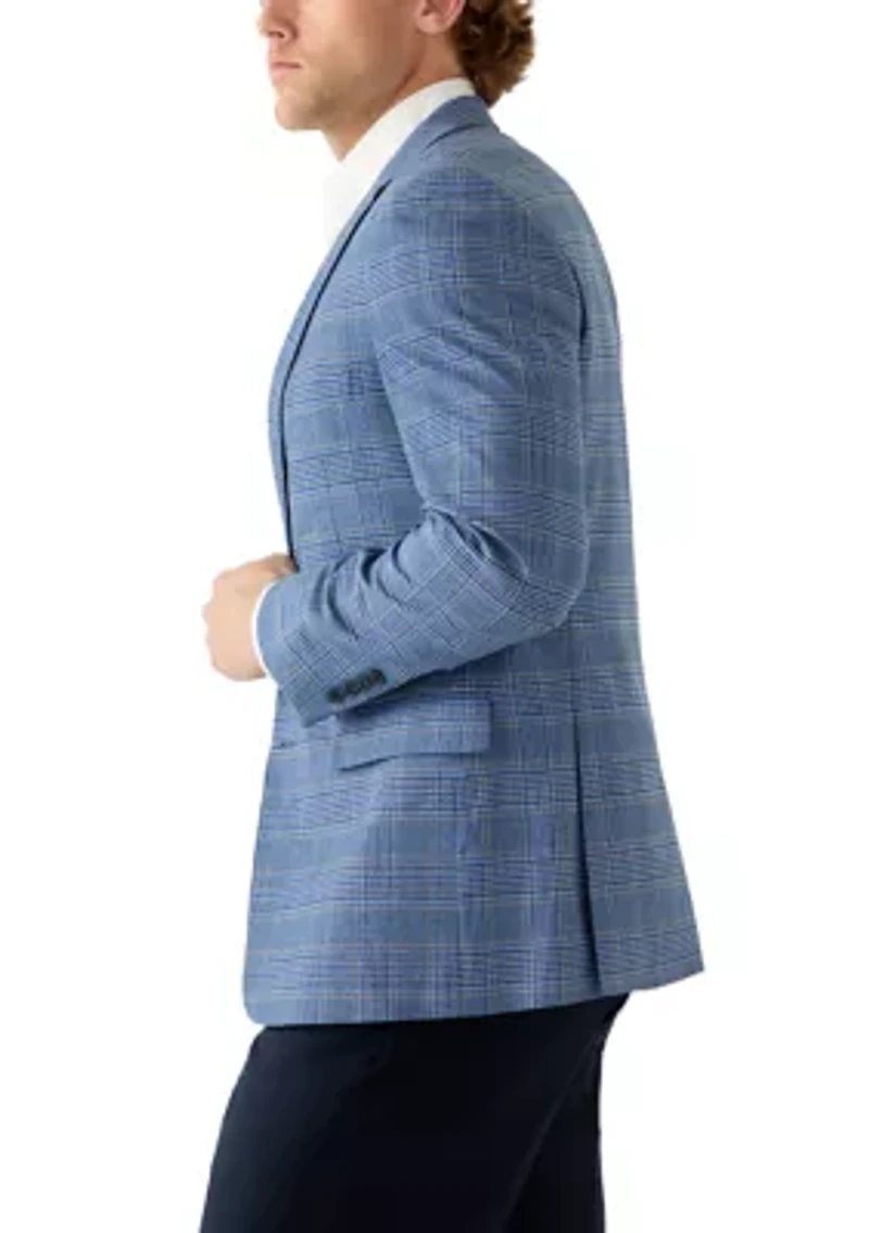 Men's Plaid Blazer